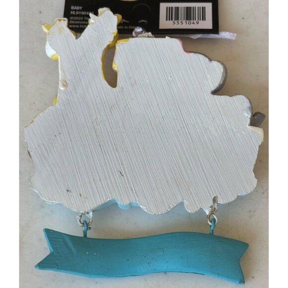 2023 The Christmas Shoppe Noah's Ark Baby's 1st Christmas Ornament 4.75" (NWT) - Picture 2 of 6